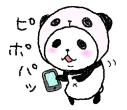 Panda in panda 6 sticker #4270764