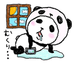 Panda in panda 6 sticker #4270794