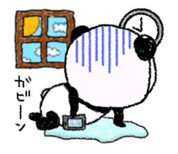 Panda in panda 6 sticker #4270795