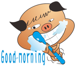 Lucky Pig -No.1 - sticker #4271240