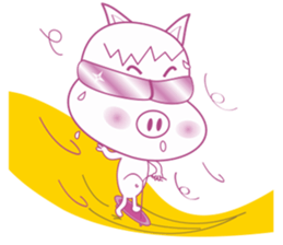 Lucky Pig -No.1 - sticker #4271242