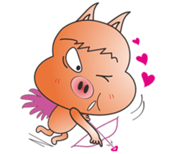 Lucky Pig -No.1 - sticker #4271244