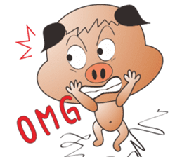 Lucky Pig -No.1 - sticker #4271246