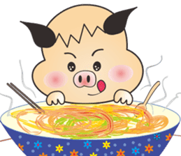 Lucky Pig -No.1 - sticker #4271252