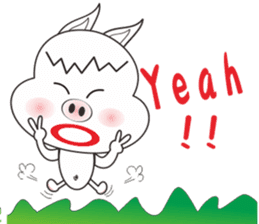 Lucky Pig -No.1 - sticker #4271253