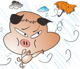 Lucky Pig -No.1 - sticker #4271257