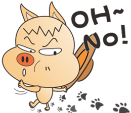 Lucky Pig -No.1 - sticker #4271262