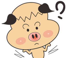 Lucky Pig -No.1 - sticker #4271264