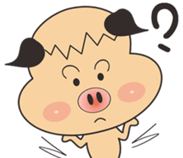 Lucky Pig -No.1 - sticker #4271264