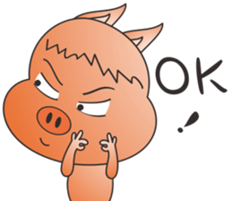 Lucky Pig -No.1 - sticker #4271270