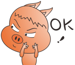 Lucky Pig -No.1 - sticker #4271270