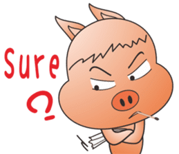 Lucky Pig -No.1 - sticker #4271271