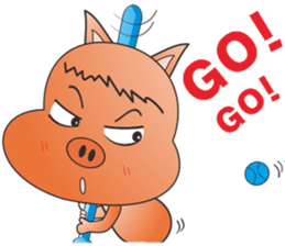 Lucky Pig -No.1 - sticker #4271276