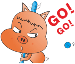 Lucky Pig -No.1 - sticker #4271276