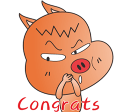 Lucky Pig -No.1 - sticker #4271277