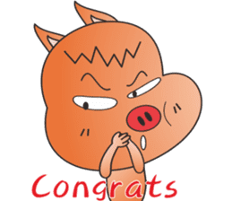 Lucky Pig -No.1 - sticker #4271277