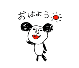 Mr.Pandaman sticker #4271360