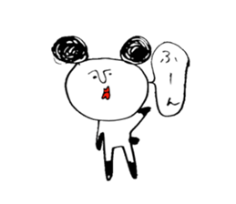 Mr.Pandaman sticker #4271379