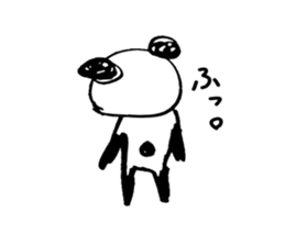 Mr.Pandaman sticker #4271398