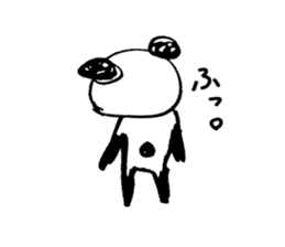 Mr.Pandaman sticker #4271398