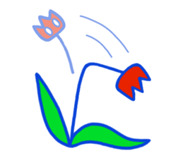 Tulips sticker #4271930