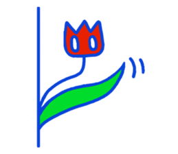 Tulips sticker #4271940