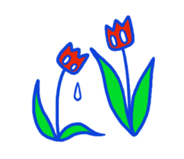 Tulips sticker #4271943
