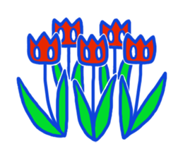Tulips sticker #4271953