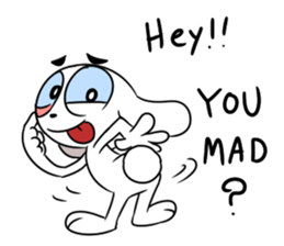 Hopper crazy Lop ears [Eng] sticker #4272218