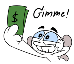 Hopper crazy Lop ears [Eng] sticker #4272220