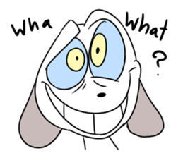 Hopper crazy Lop ears [Eng] sticker #4272224