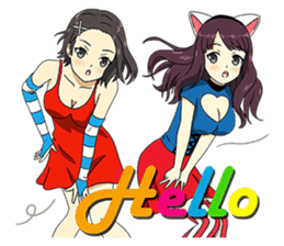 Moki & Muka Net Idol sticker #4272520