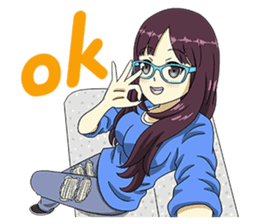 Moki & Muka Net Idol sticker #4272544