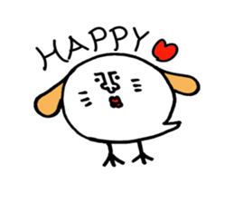 white chick sticker #4272630