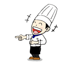 chef & staff sticker #4273017