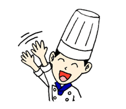 chef & staff sticker #4273019