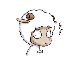 A-Sheep Blah Baa Baa (English Edition) sticker #4273120