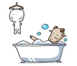 A-Sheep Blah Baa Baa (English Edition) sticker #4273122