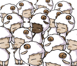 A-Sheep Blah Baa Baa (English Edition) sticker #4273123