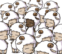 A-Sheep Blah Baa Baa (English Edition) sticker #4273123