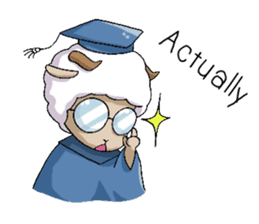 A-Sheep Blah Baa Baa (English Edition) sticker #4273126