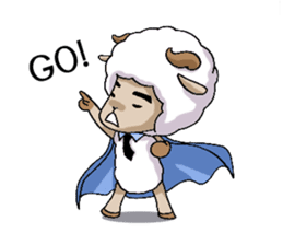 A-Sheep Blah Baa Baa (English Edition) sticker #4273129