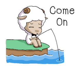 A-Sheep Blah Baa Baa (English Edition) sticker #4273132