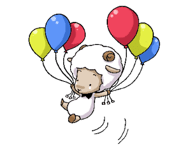 A-Sheep Blah Baa Baa (English Edition) sticker #4273133