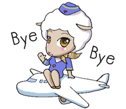 A-Sheep Blah Baa Baa (English Edition) sticker #4273134