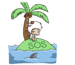 A-Sheep Blah Baa Baa (English Edition) sticker #4273140