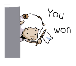 A-Sheep Blah Baa Baa (English Edition) sticker #4273145