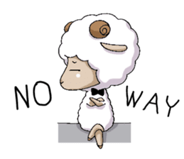 A-Sheep Blah Baa Baa (English Edition) sticker #4273146