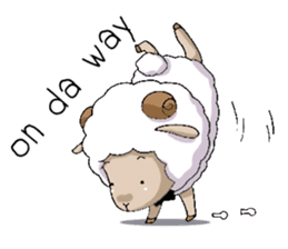 A-Sheep Blah Baa Baa (English Edition) sticker #4273149