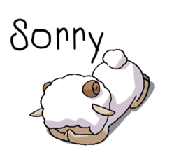 A-Sheep Blah Baa Baa (English Edition) sticker #4273152